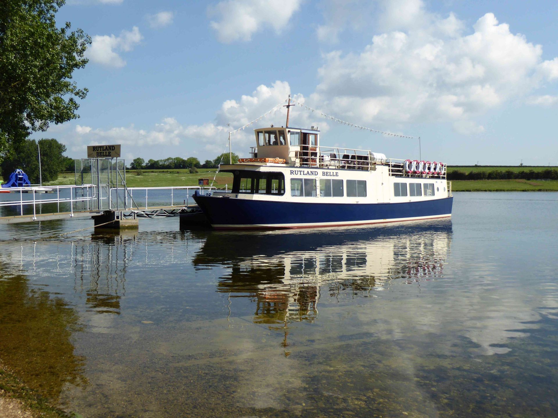 Rutland Belle - boat for tours around Rutland Water